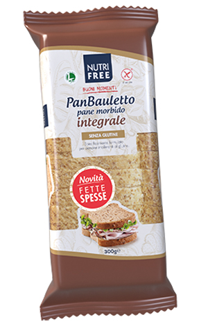 NUTRIFREE PANBAULETTO INTEGRALE 300 G - farmanauta.it