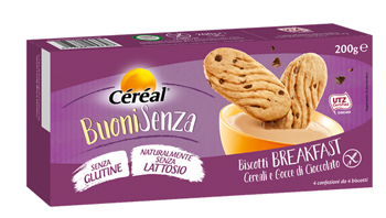 CEREAL BUONI SENZA BISCOTTI BREAKFAST CEREALI E GOCCE DI CIOCCOLATO 200 G - farmanauta.it