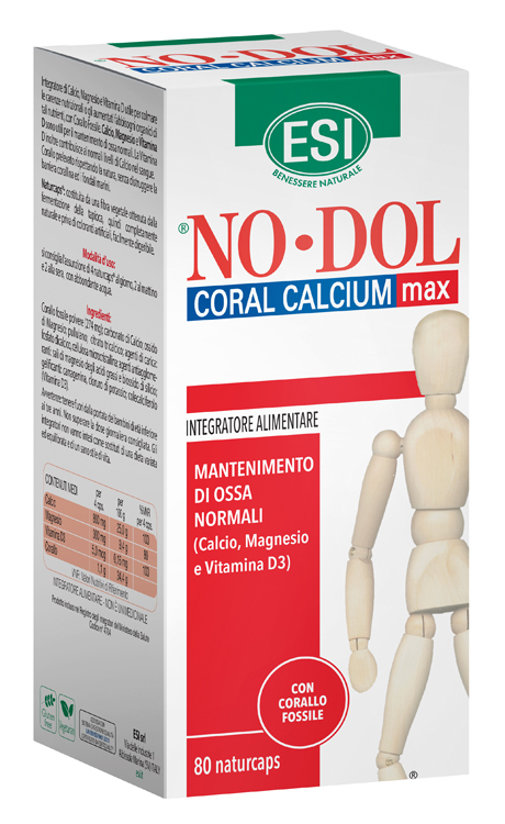 ESI NO DOL CORAL CALCIUM MAX 80 CAPSULE - farmanauta.it