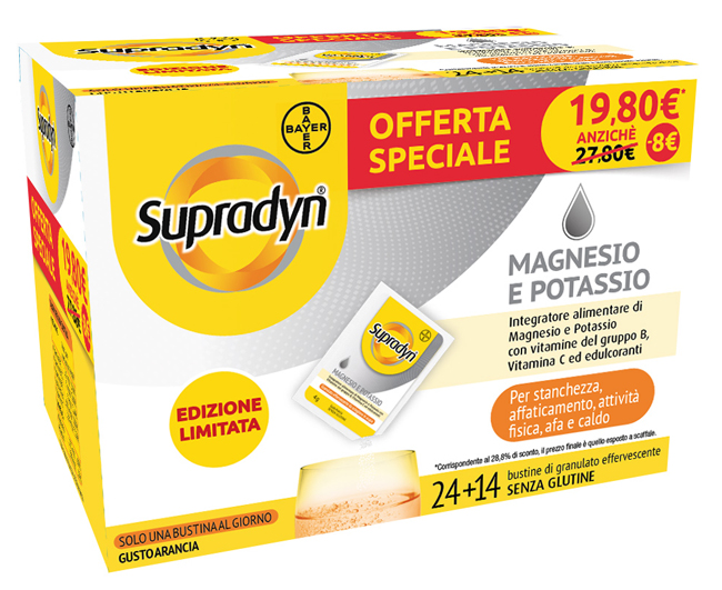 SUPRADYN MAGNESIO E POTASSIO LIMITED EDITION 14 + 24 BUSTINE - farmanauta.it