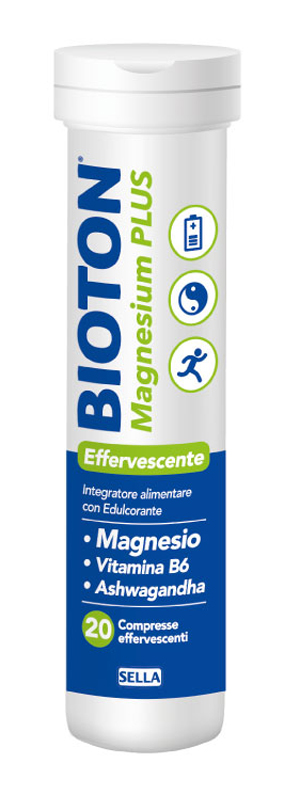 BIOTON MAGNESIUM PLUS 20 COMPRESSE EFFERVESCENTI - farmanauta.it