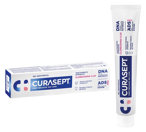 CURASEPT DENTIFRICIO 0,20 75 ML ADS+DNA - farmanauta.it