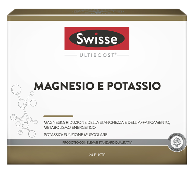 SWISSE MAGNESIO POTASSIO 24 BUSTINE - farmanauta.it
