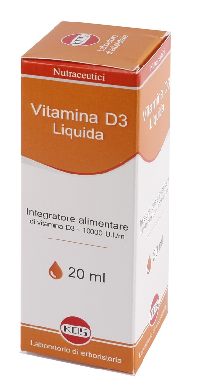 VITAMINA D LIQUIDA 20 ML 10000UI/ML - farmanauta.it