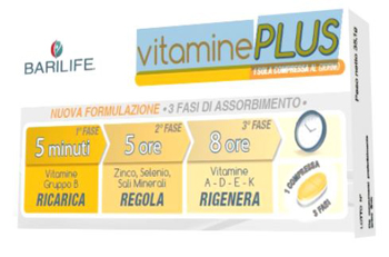BARILIFE VITAMINE PLUS 30 COMPRESSE TRIFASE - farmanauta.it