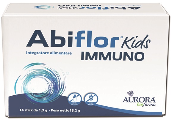 ABIFLOR KIDS IMMUNO 14 STICK OROSOLUBILI - farmanauta.it