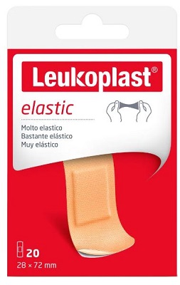 LEUKOPLAST ELASTIC 72X28 20 PEZZI - farmanauta.it