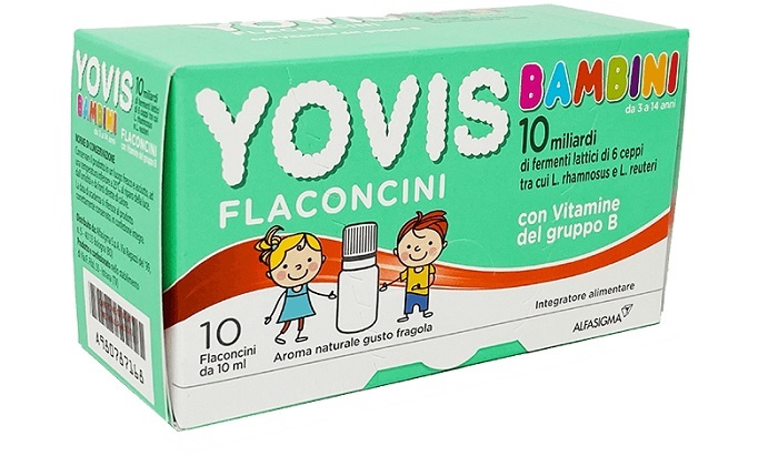 YOVIS BAMBINI FRAGOLA 10 FLACONCINI DA 10 ML - farmanauta.it