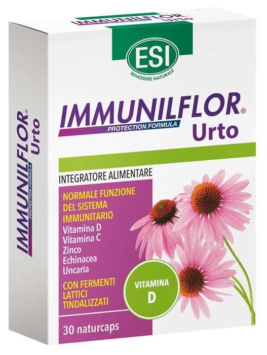 ESI IMMUNILFLOR URTO VITAMINA D 30 NATURCAPS - farmanauta.it