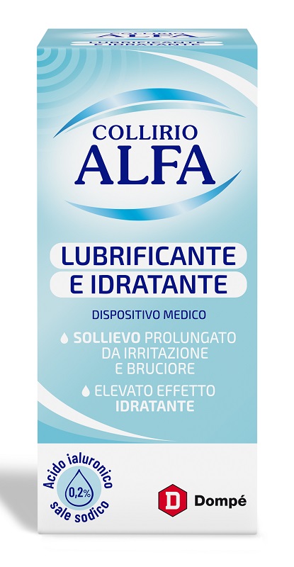 COLLIRIO ALFA LUBRIFICANTE/IDRATANTE 10 ML - farmanauta.it