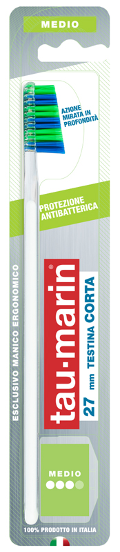 TAUMARIN SPAZZOLINO PROFESSIONAL 27 MEDIO CON ANTIBATTERICO - farmanauta.it