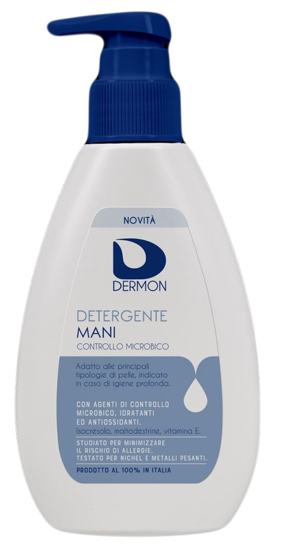 DERMON DETERGENTE MANI CONTROLLO MICROBICO 200 ML - farmanauta.it