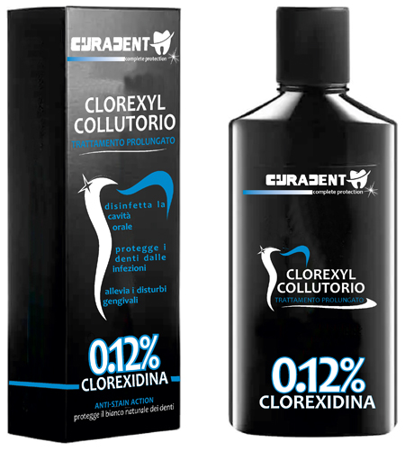 CURADENT CLOREXYL 0,12% CLOREXIDINA 250 ML - farmanauta.it