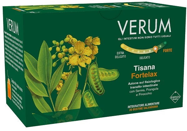 VERUM FORTELAX TISANA 20 FILTRI - farmanauta.it