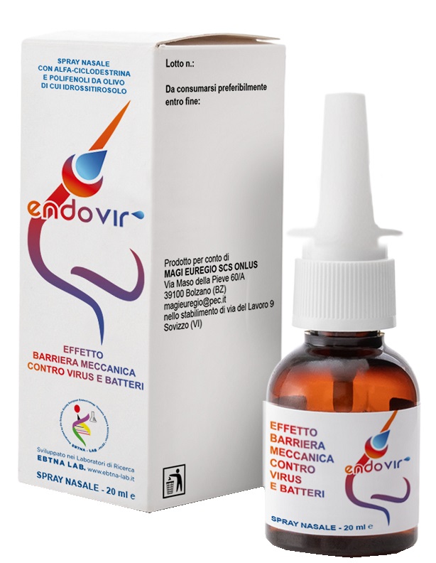 ENDOVIR SPRAY NASALE 20 ML - farmanauta.it