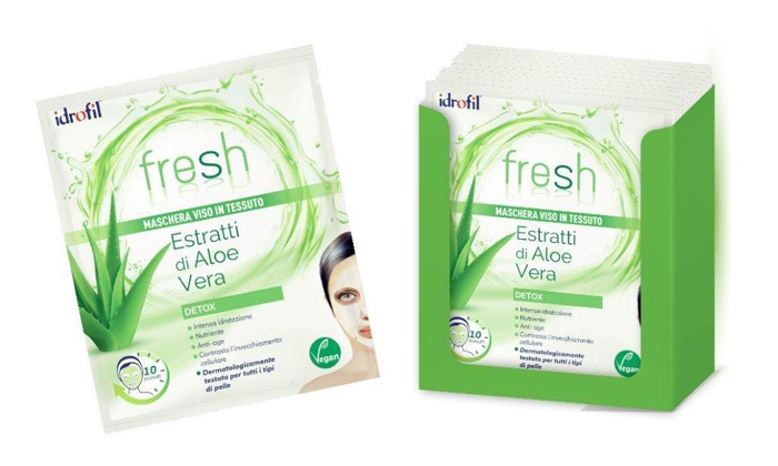 MASCHERA VISO TESSUTO FRESH 20 PEZZI - farmanauta.it