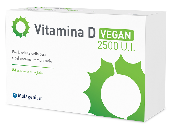 VIT D 2500 IU VEGAN 84 COMPRESSE - farmanauta.it