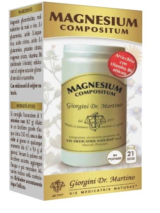 MAGNESIUM COMPOSITUM POLVERE 100 G - farmanauta.it