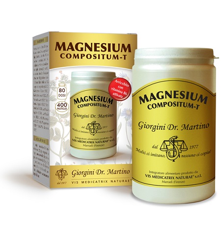 MAGNESIUM COMPOSITUM-T 400 PASTIGLIE - farmanauta.it