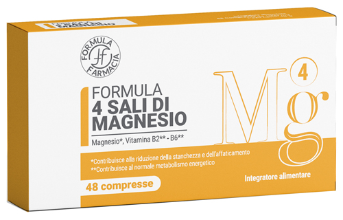 FORMULA 4 SALI DI MAGNESIO 48 COMPRESSE - farmanauta.it