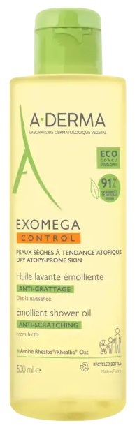 EXOMEGA CONTROL OLIO LAVANTE EMOLLIENTE RICARICA 500 ML - farmanauta.it