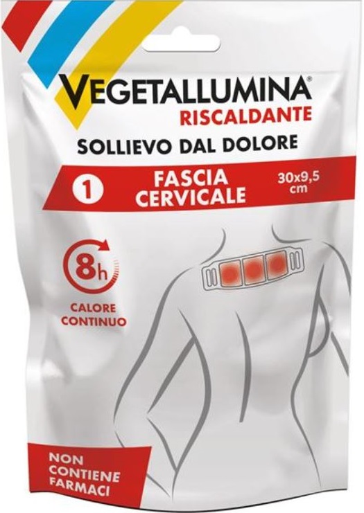 VEGETALLUMINA FASCIA CERVICALE RISCALDANTE 1 PEZZO - farmanauta.it