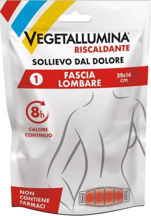 VEGETALLUMINA FASCIA LOMBARE RISCALDANTE 1 PEZZO - farmanauta.it