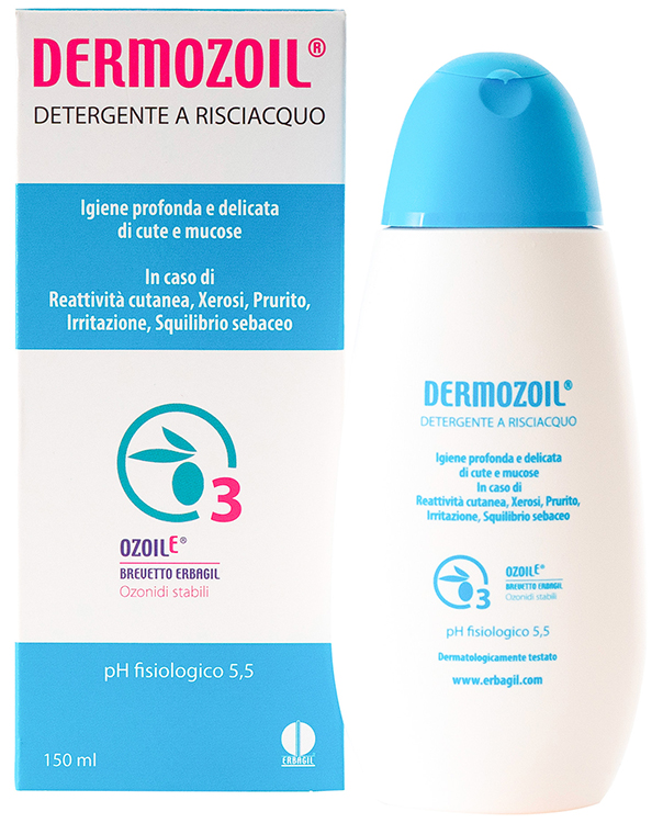 DERMOZOIL DETERGENTE A RISCIACQUO 150 ML - farmanauta.it