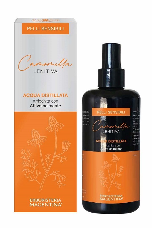 ACQUA DISTILLATA ARRICCHITA CAMOMILLA LENITIVA PELLI SENSIBILI 200 ML - farmanauta.it
