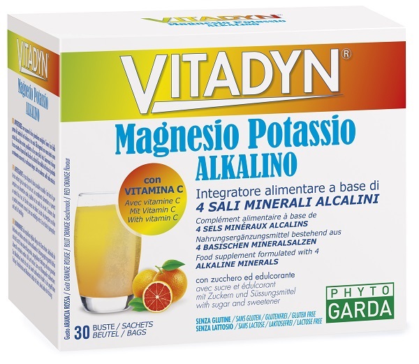VITADYN MAGNESIO POTASSIO ALKALINO 30 BUSTINE - farmanauta.it