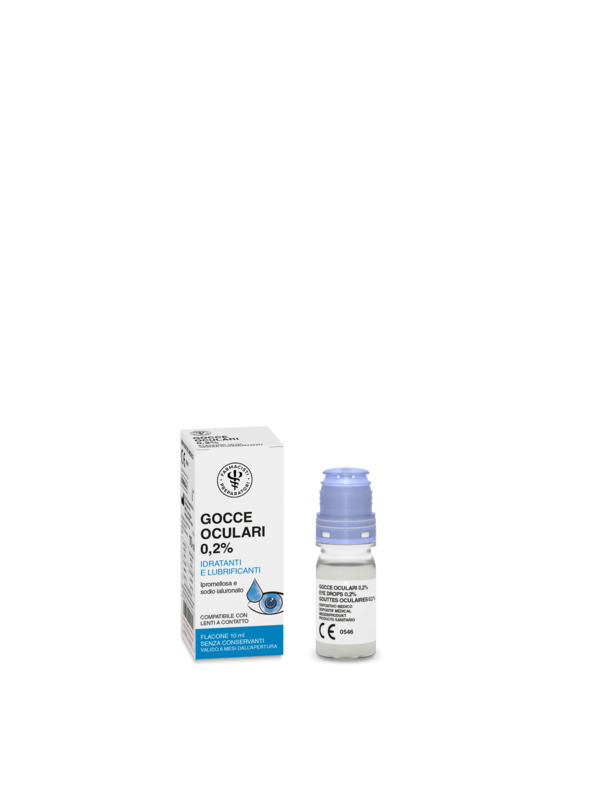 LFP GOCCE OCULARI STERILI A BASE DI IPROMELLOSA E SODIO IALURONATO POLIDOSE SENZA CONSERVANTI DA 10 ML - farmanauta.it