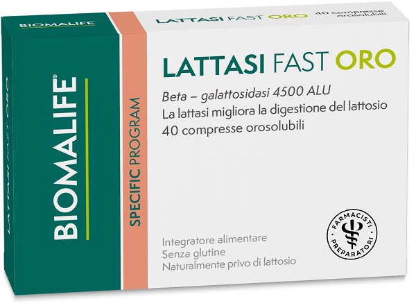 LATTASI FAST ORO 40 COMPRESSE - farmanauta.it