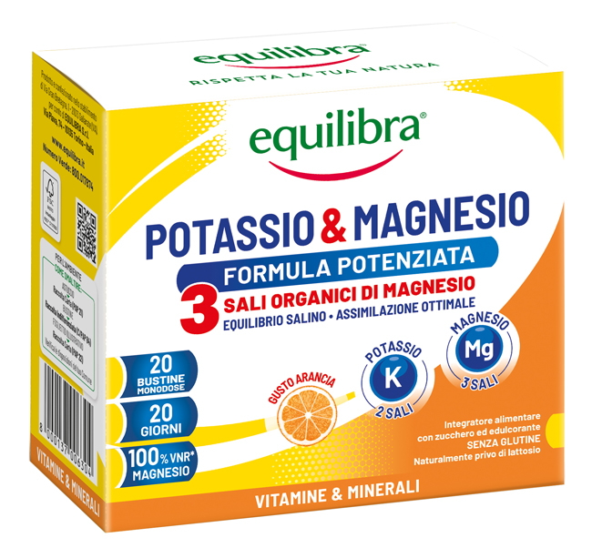 POTASSIO & MAGNESIO 3 20 BUSTINE - farmanauta.it