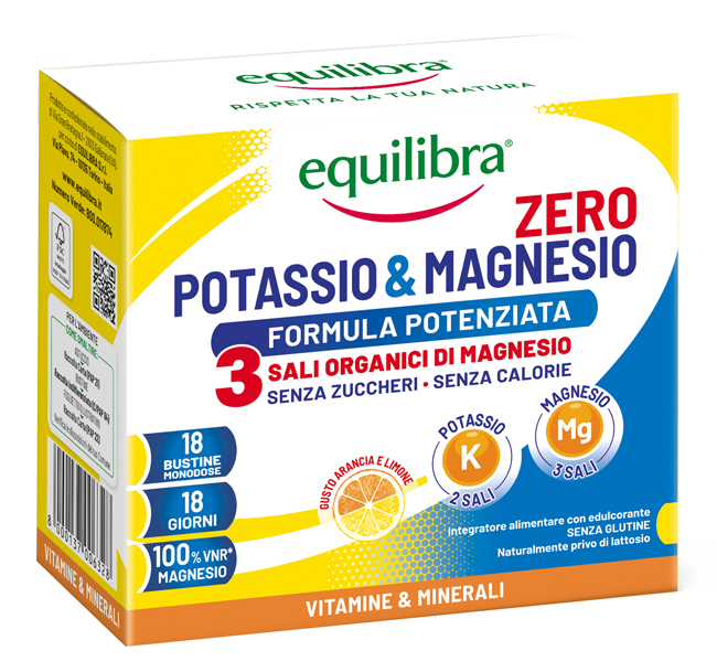 POTASSIO & MAGNESIO ZERO 3 18 BUSTINE - farmanauta.it
