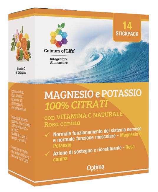 MAGNESIO POTASSIO VIT C 14 STICK - farmanauta.it