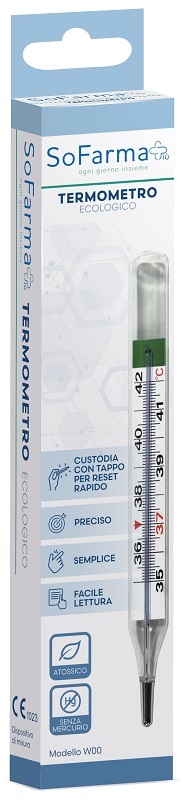 TERMOMETRO GALLIO ECOLOGICO SOFARMAPIU' - farmanauta.it