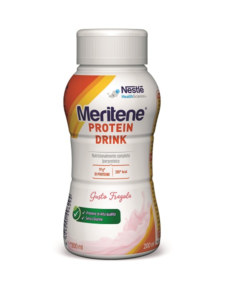 MERITENE PROTEIN DRINK FRAGOLA 200 ML - farmanauta.it