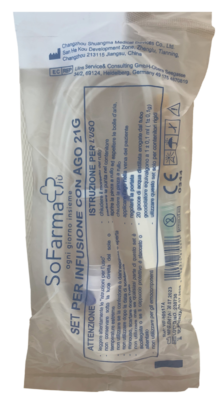 DEFLUSSORE CON AGO GAUGE 21 SOFARMAPIU' - farmanauta.it