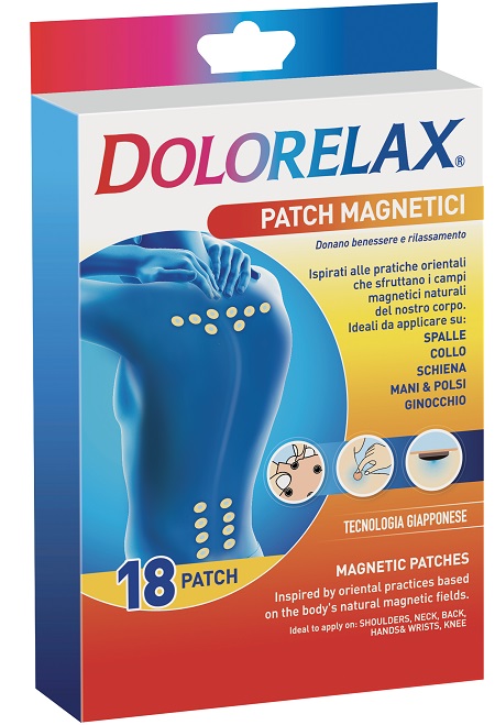 DOLORELAX PATCH MAGNETICI 3 BUSTINE DA 6 PEZZI - farmanauta.it