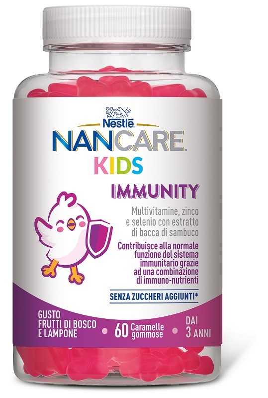 NANCARE KIDS IMMUNITY 60 GUMMIES - farmanauta.it