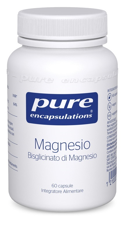PURE ENCAPSULATIONS MAGNESIO BISGLICINATO 60 CAPSULE - farmanauta.it