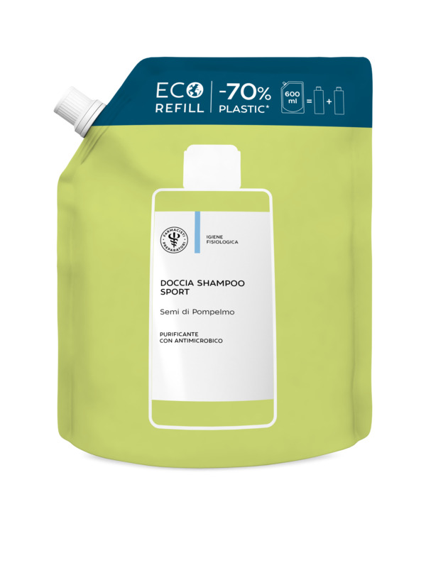 LFP DOCCIASPORT POMPELMO ECO REFILL 600 ML - farmanauta.it