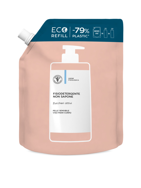 LFP FISIODETERGENTE ECO REFILL 600 ML - farmanauta.it