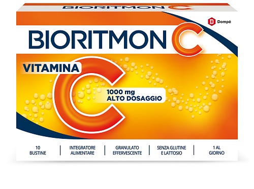 BIORITMON C 1000MG VITAMINA C 10 BUSTINE - farmanauta.it
