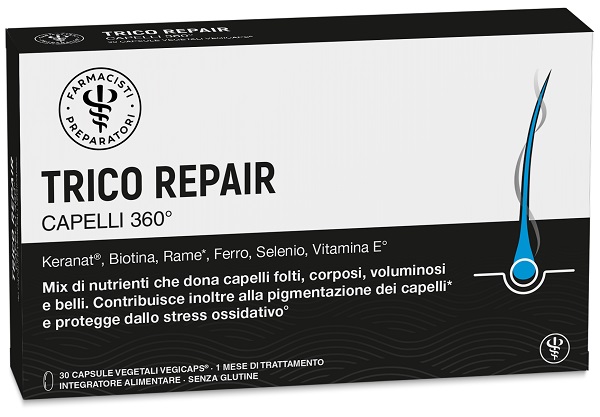 LFP TRICOREPAIR CAOELLI 360 GRADI 30 CAPSULE VEGETALI VEGICAPS SENZA GLUTINE - farmanauta.it